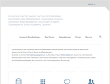Tablet Screenshot of lib.consortium.ch