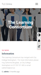 Mobile Screenshot of consortium.org.uk